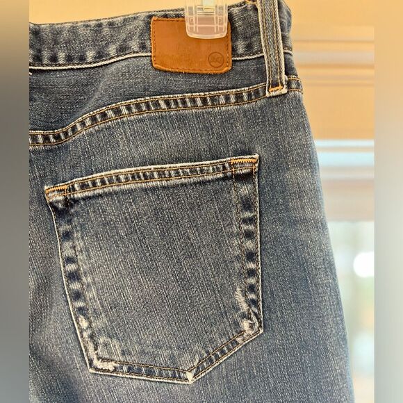 AG Adriano Goldschmied Ex-Boyfriend Distressed Slim Slouchy 26R - Picture 5 of 8